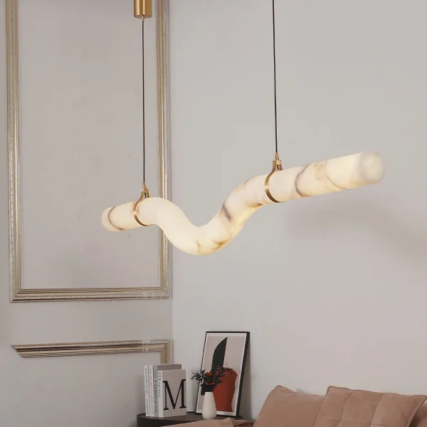 Bar Alabaster Chandelier