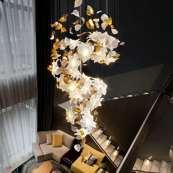 Fluttering Petals Chandelier
