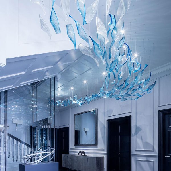 Ocean Glass Chandelier