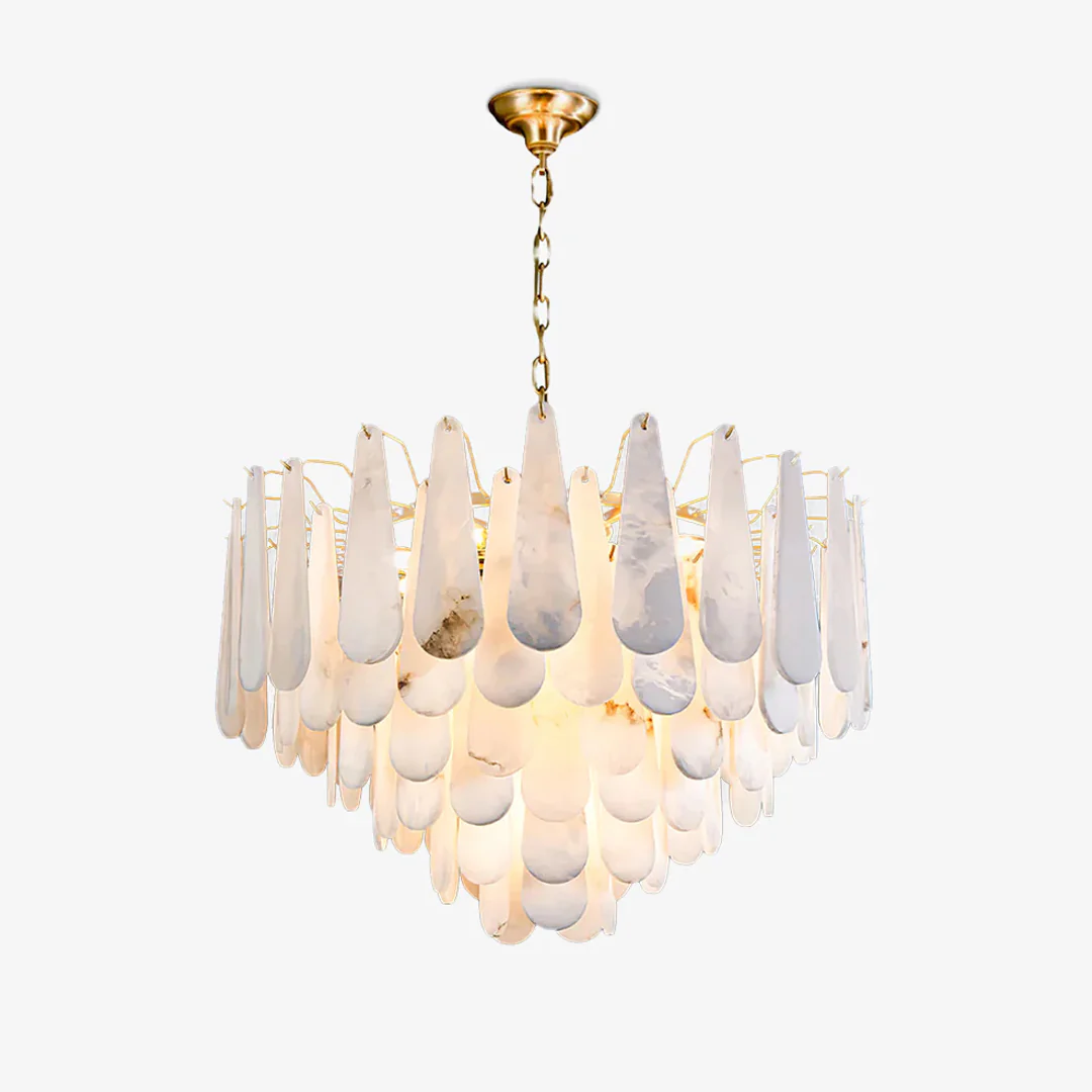 Spanish Marble Water Drop Chandelier - Image 6