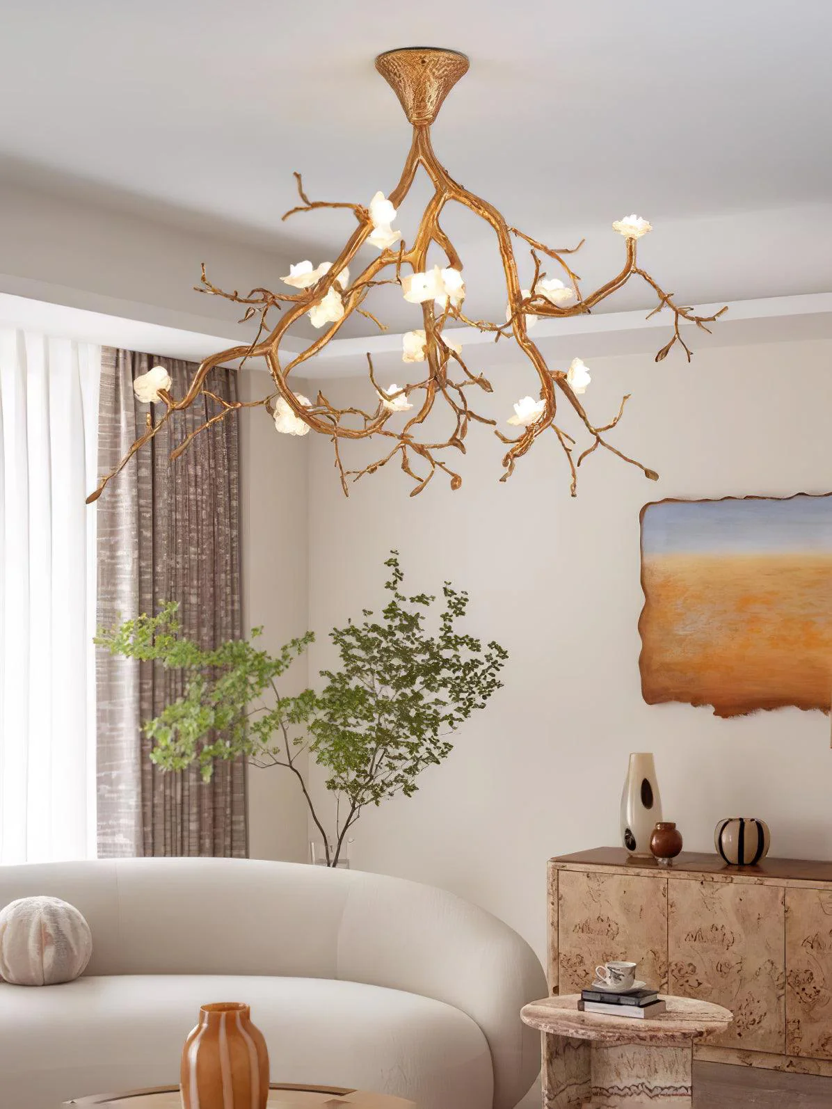 Tree Branch Ceiling Lamp - Image 6