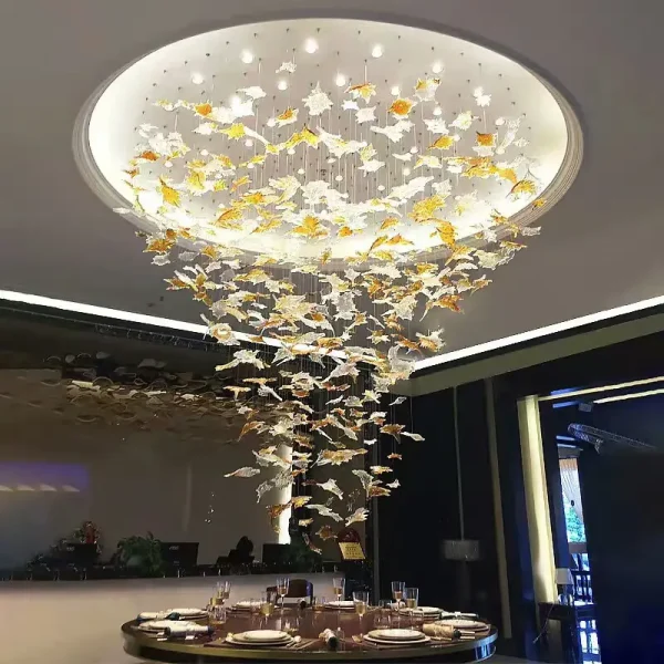 Maple Leaf Chandelier